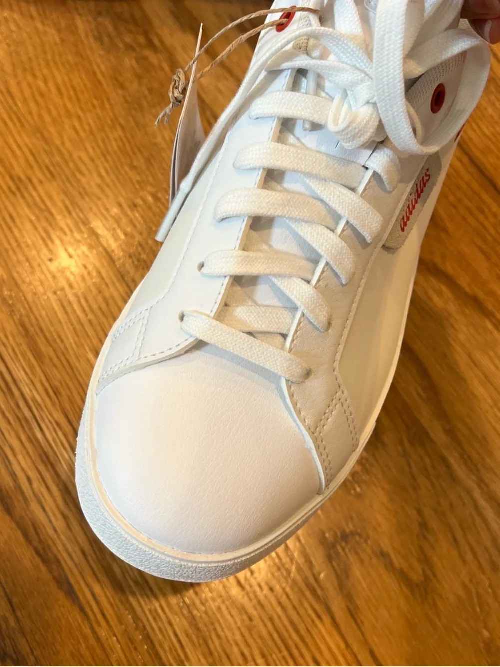 adidas Women’s White Court Sneakers collab with Farm Rio Pink Floral Heel size 7 - Picture 6 of 16